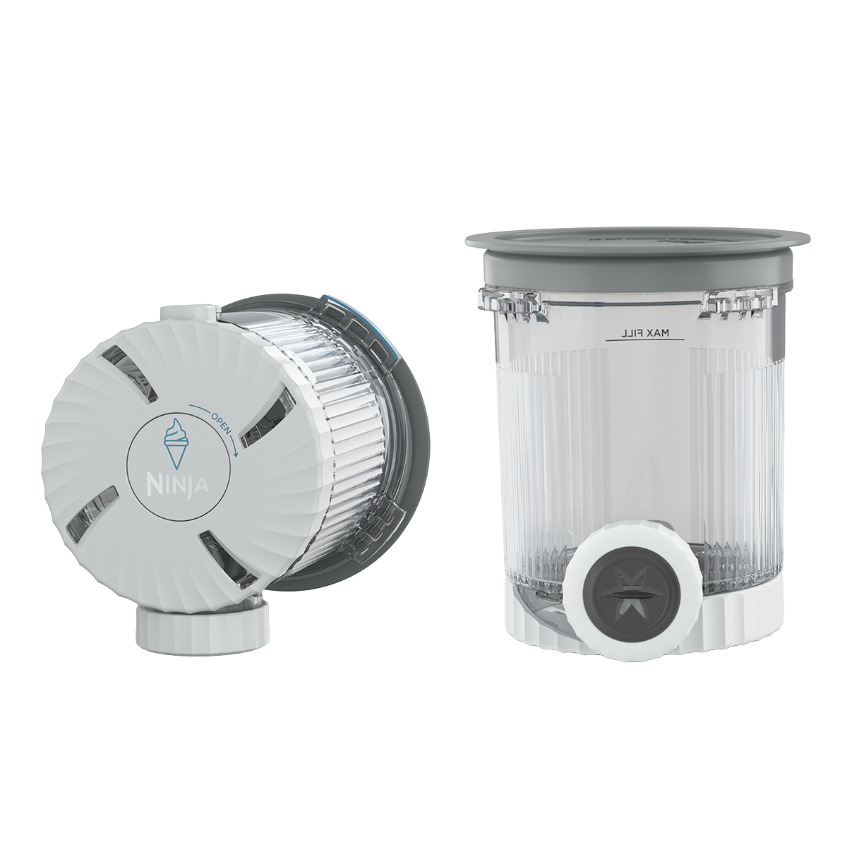 NINJA Swirl Σετ 2 Δοχεία με Καπάκια 480ml