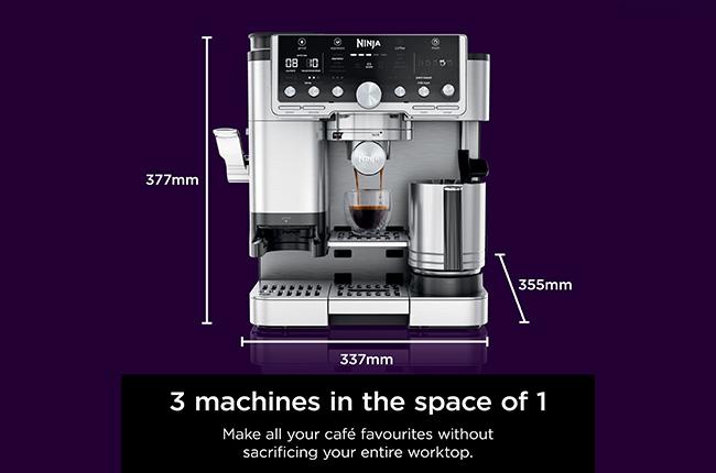 NINJA ES701EU Luxe Pro Αυτόματη Μηχανή Espresso