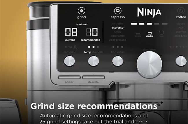 NINJA ES701EU Luxe Pro Αυτόματη Μηχανή Espresso