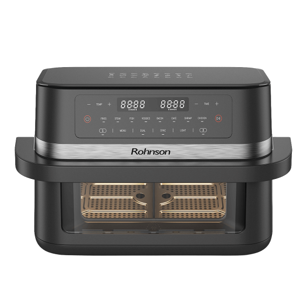 ROHNSON R-2881 Dual Φριτέζα Αέρος 11.5Lt