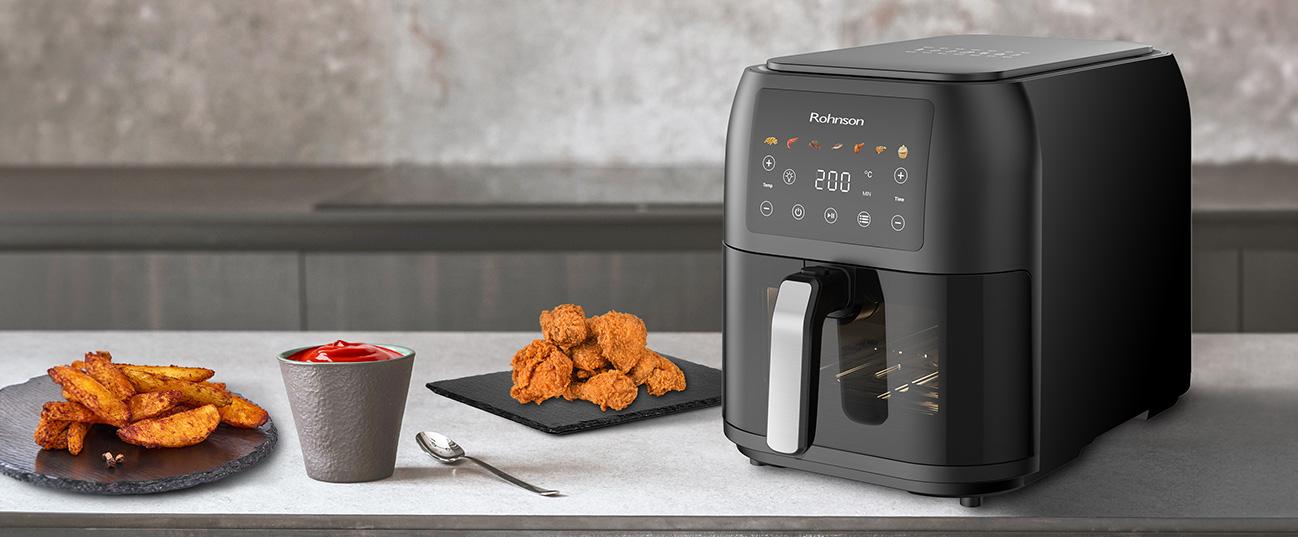 ROHNSON R-2860 Slim Φριτέζα Αέρος