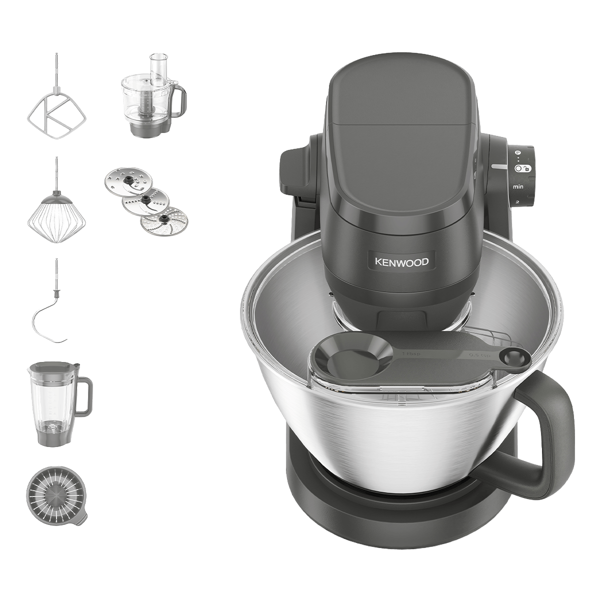 KENWOOD KHC30.050GY Multi Tasker Κουζινομηχανή Γκρι