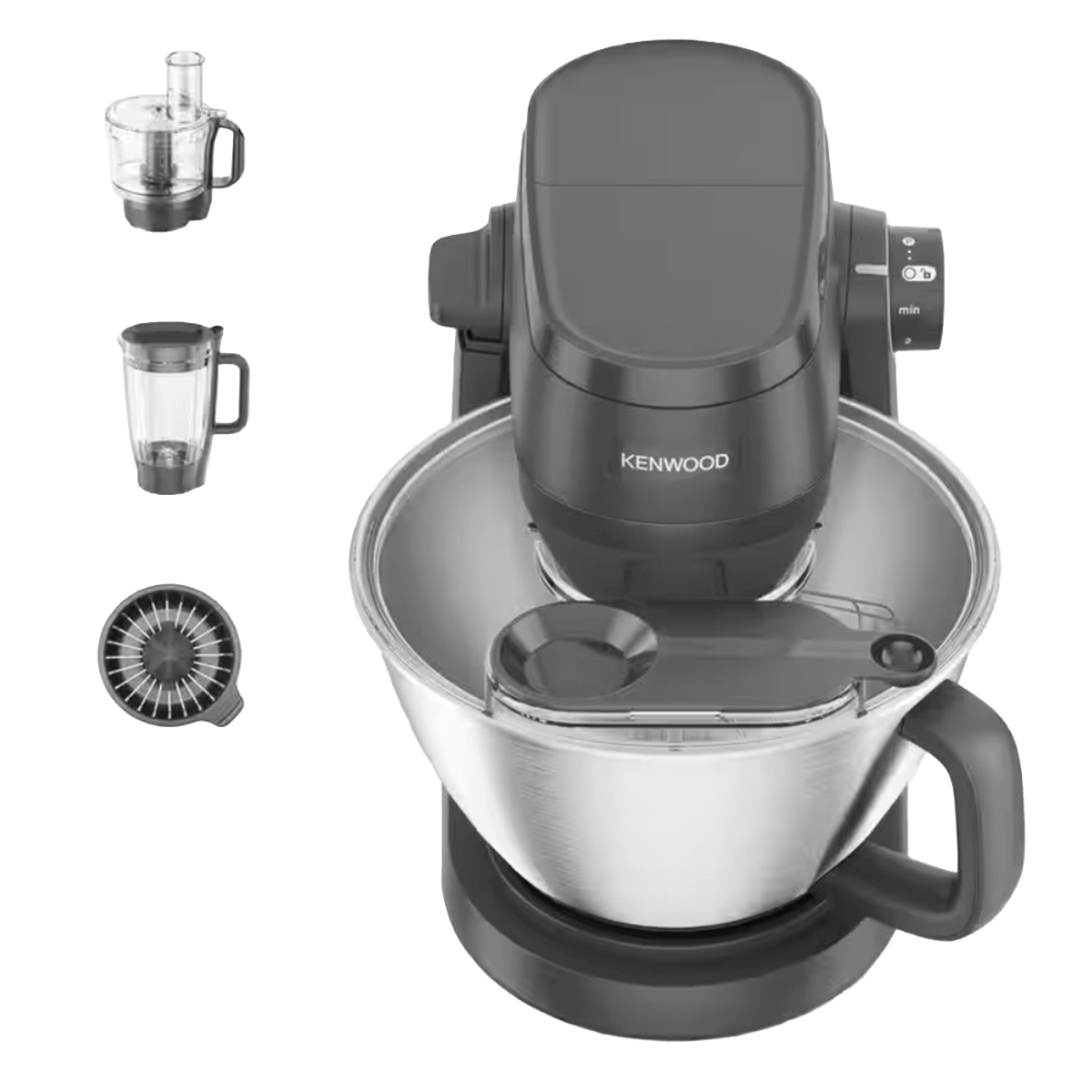 KENWOOD KHC30.050GY Multi Tasker Κουζινομηχανή Γκρι - 3
