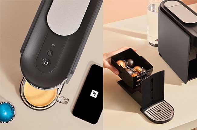 DELONGHI ENV200.GY Μηχανή Καφέ Nespresso Vertuo Up Anthracite