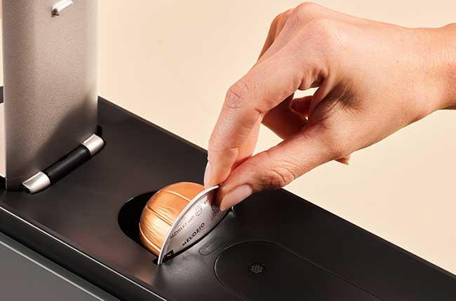 DELONGHI ENV200.GY Μηχανή Καφέ Nespresso Vertuo Up Anthracite