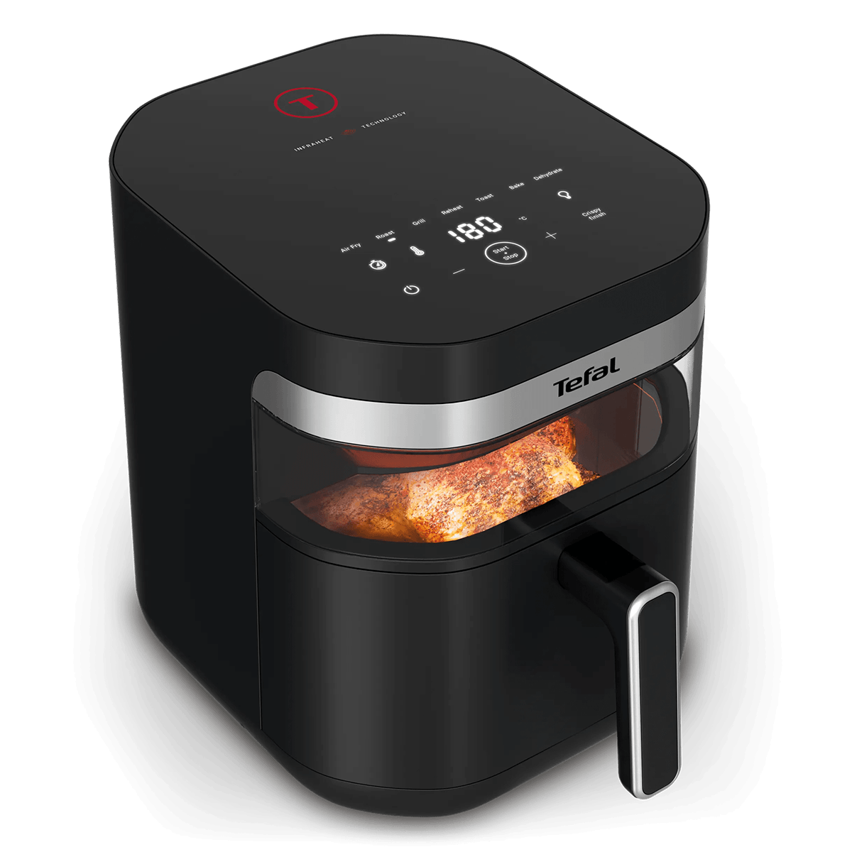 TEFAL EY8328E0 Easy Infrared Φριτέζα Αέρος 7Lt Μαύρο - 2