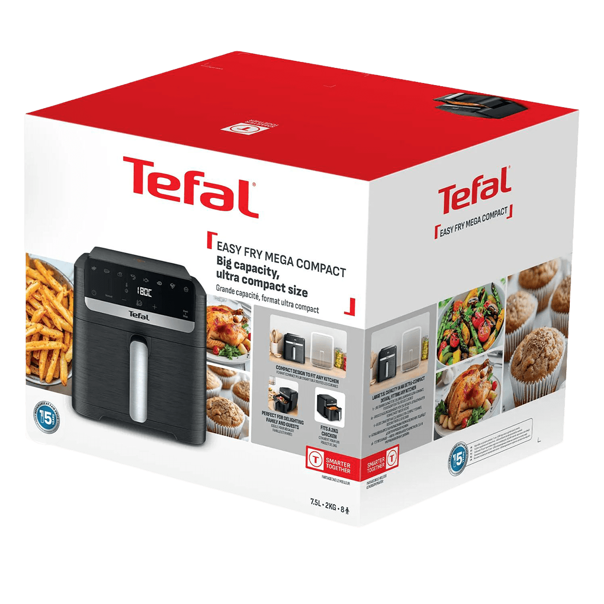 TEFAL EY8618 Easy Fry Mega Φριτέζα Aέρος 7.5Lt - 4