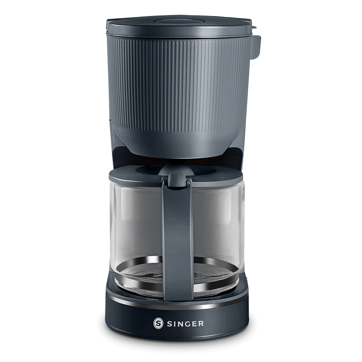 SINGER CM 1010ΑΝ Tiffanys Καφετιέρα Φίλτρου 1000W Blue Grey - 2