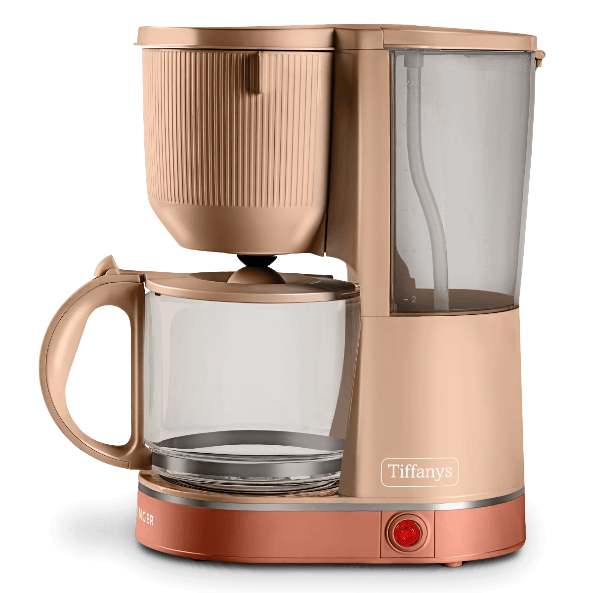 SINGER CM 1010TER Tiffanys Καφετιέρα Φίλτρου 1000W Terracotta