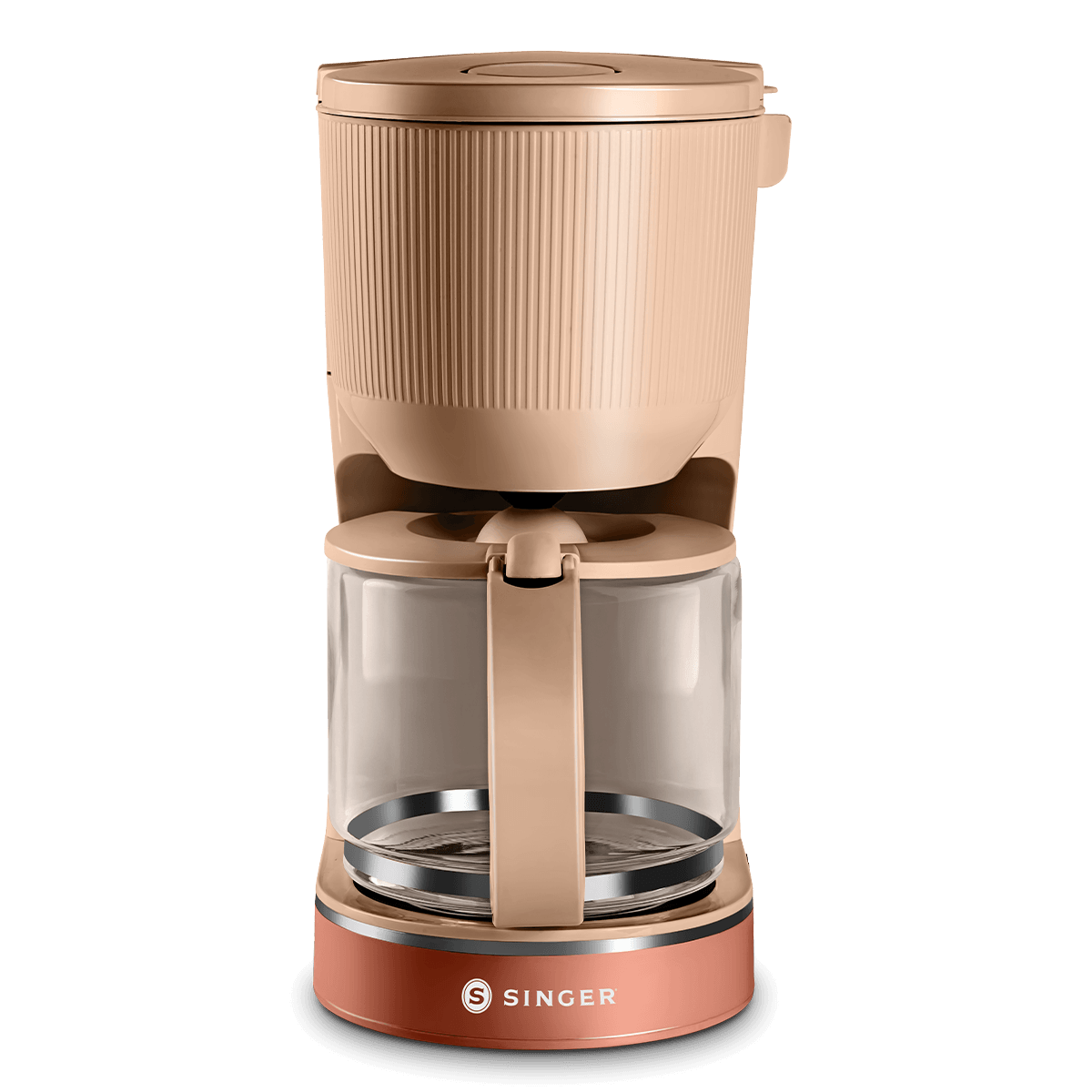 SINGER CM 1010TER Tiffanys Καφετιέρα Φίλτρου 1000W Terracotta - 2