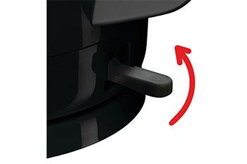 TEFAL KO1508 Delfini Βραστήρας 1.5Lt Μαύρο