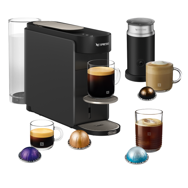 DELONGHI ENV200.GYAE Μηχανή Καφέ Nespresso Vertuo Up & Aeroccino