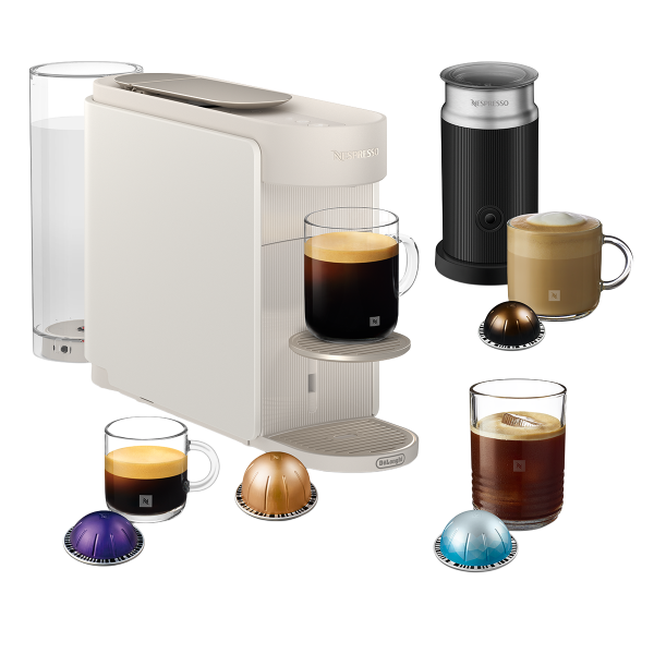 DELONGHI ENV200.WAE Μηχανή Καφέ Nespresso Vertuo Up & Aeroccino3