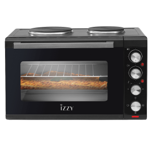 IZZY IZ-8015 Φούρνος με 2 Εστίες 48Lt
