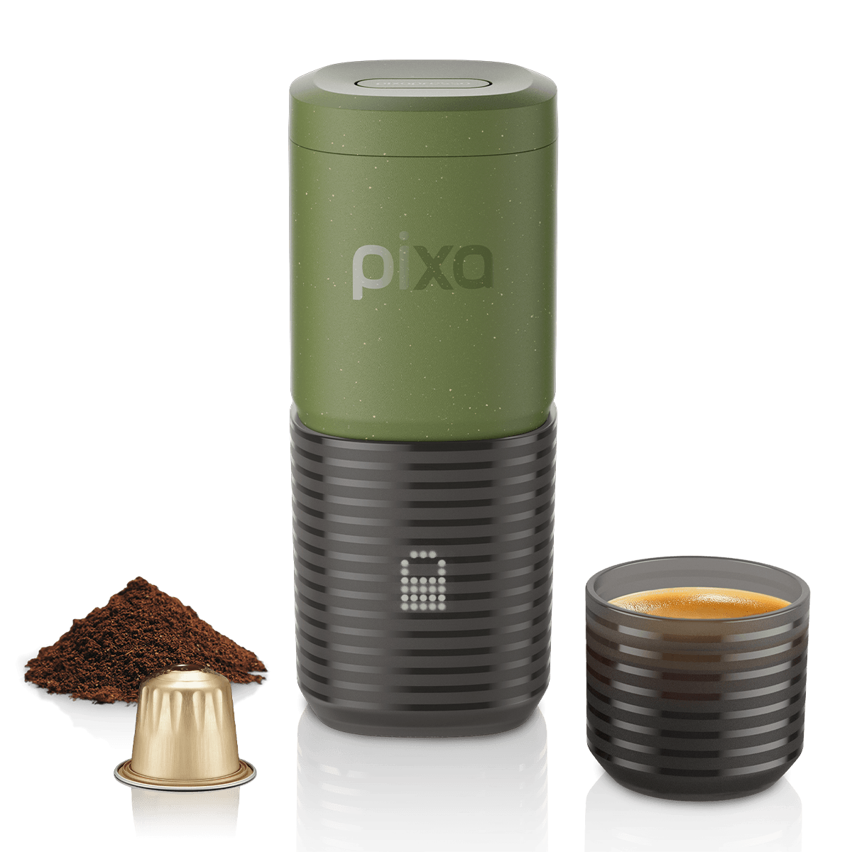 WACACO Pixapresso Ηλεκτρική Φορητή Μηχανή Espresso Olive Green - 2