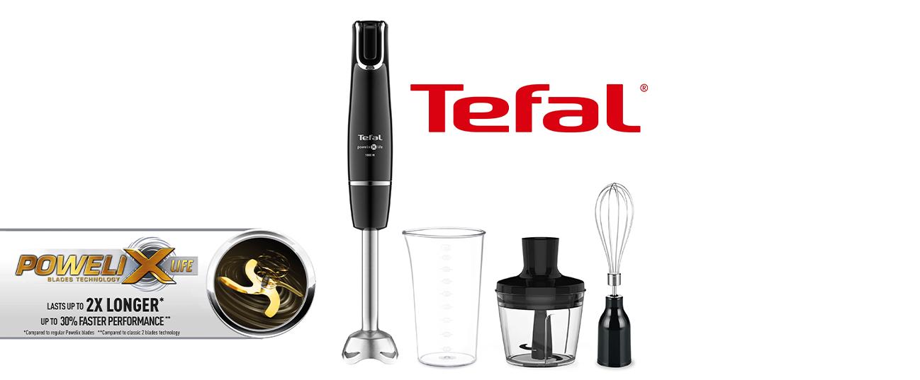 TEFAL HB943838 InfinityForce 3 in 1 Ραβδομπλέντερ 1000W Μαύρο