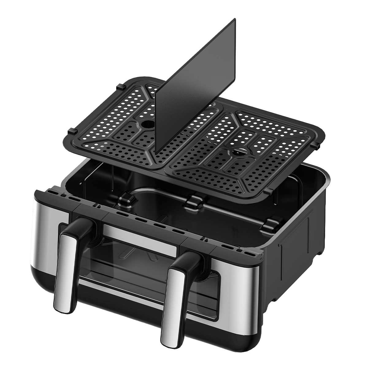 ROHNSON R-2894 Single or Dual Cook Φριτέζα Αέρος 10.4Lt Μαύρο - 5