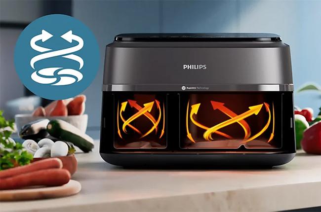 PHILIPS NA351/00 Series 3000 Φριτέζα Αέρος 9Lt