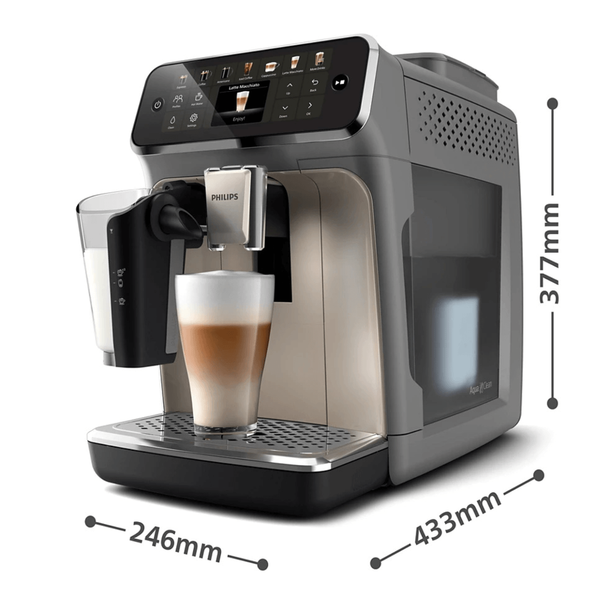PHILIPS EP4446/70 Series 4400 Αυτόματη Μηχανή Espresso 1500W - 5