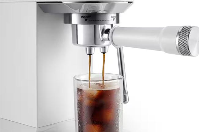 DELONGHI EC890.WI Dedica Duo Μηχανή Espresso 1450W Bianco