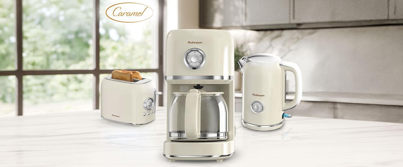 ROHNSON R-947 Καφετιέρα Φίλτρου 900W Caramel