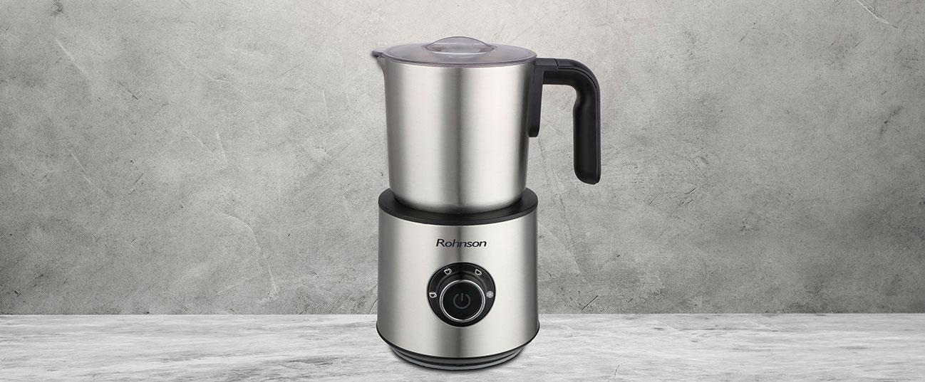 ROHNSON R-4425 Συσκευή για Αφρόγαλα 500ml Ασημί