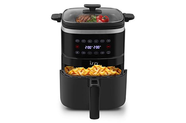 IZZY IZ-8241 Digital Φριτέζα Αέρος και Grill 5Lt Μαύρο