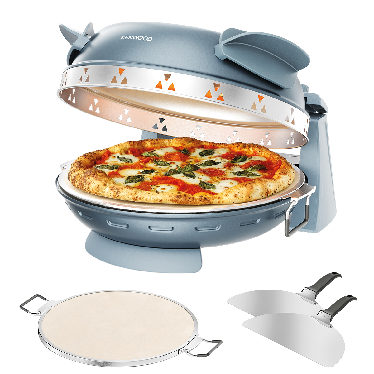 KENWOOD KP010.000GY My Pizzeria Φουρνάκι για Πίτσα 1500W Storm Blue