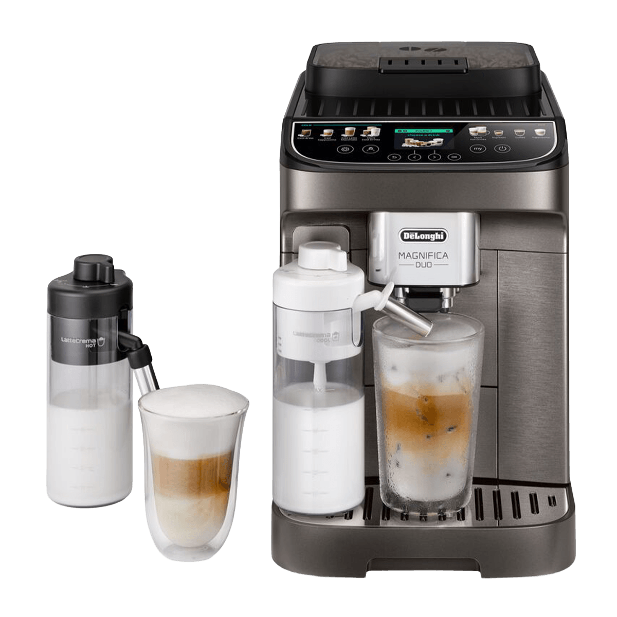 DELONGHI ECAM330.80 TXB Magnifica Duo Αυτόματη Μηχανή Espresso 1450W Α σημί