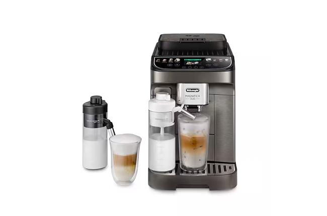 DELONGHI ECAM330.80 TXB Magnifica Duo Αυτόματη Μηχανή Espresso 1450W Ασημί