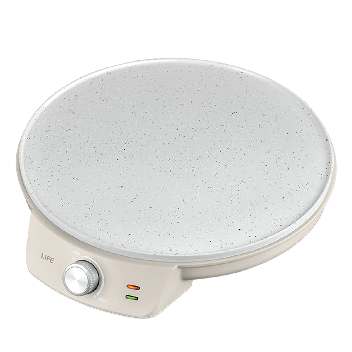 LIFE 221-0558 Terrazzo Warm Grey Series Κρεπιέρα 1200W Μπεζ - Γκρι - 3
