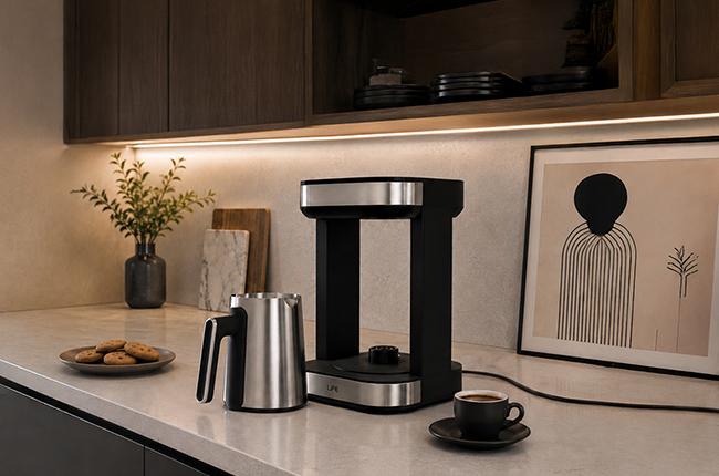 LIFE 221-0531 Tabis 2 Συσκευή Ελληνικού Καφέ 400W Μαύρο - Ασημί