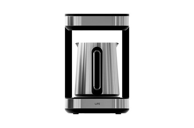 LIFE 221-0531 Tabis 2 Συσκευή Ελληνικού Καφέ 400W Μαύρο - Ασημί