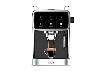 IZZY IZ-6021 Dolce Ημιαυτόματη Μηχανή Espresso 1500W Ασημί