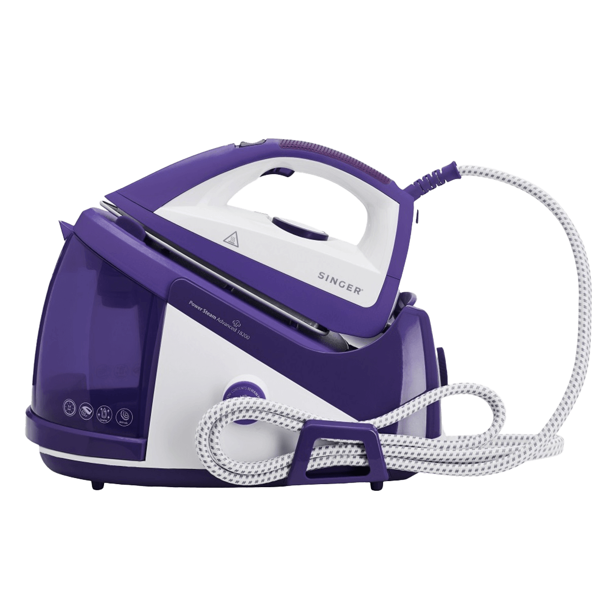 SINGER SGR-18100 Σύστημα Σιδερώματος με Δοχείο 1.6Lt Μωβ