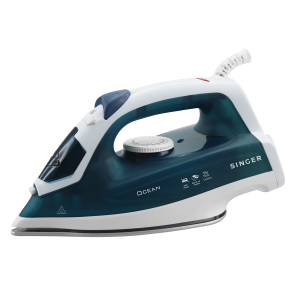 SINGER STI-1715 Ocean Σίδερο Ατμού 2000W Λευκό/Μπλε