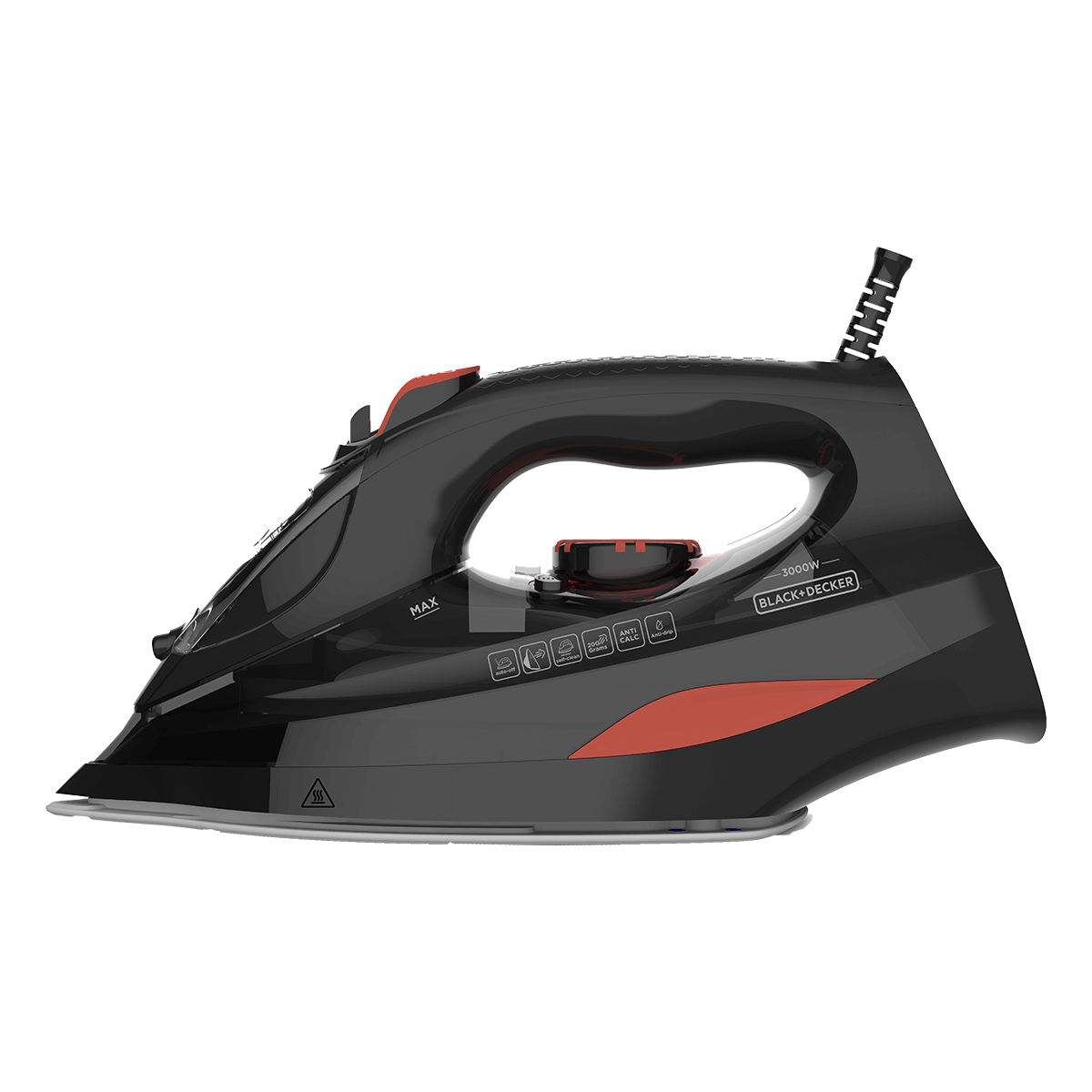 BLACK & DECKER BXIR3000E Σίδερο Ατμού 3000W Μαύρο - 2
