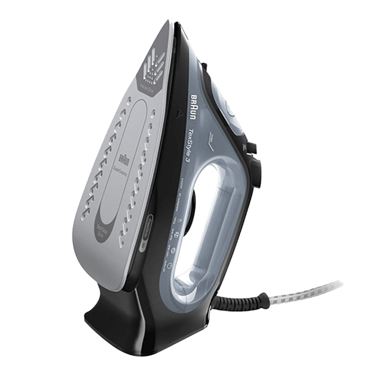 BRAUN SI3055BK TexStyle 3 Σίδερο Ατμού 2400W Μαύρο - 3