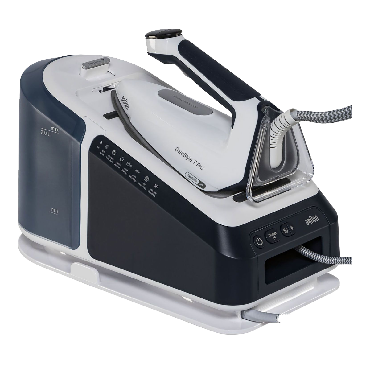 BRAUN IS7282BL CareStyle 7 Pro Σύστημα Σιδερώματος με Δοχείο 2Lt Μπλε - 3