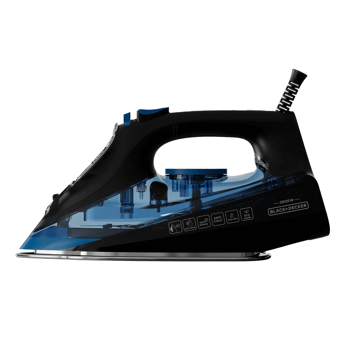 BLACK & DECKER BXIR2606E Σίδερο Ατμού 2600W Μαύρο