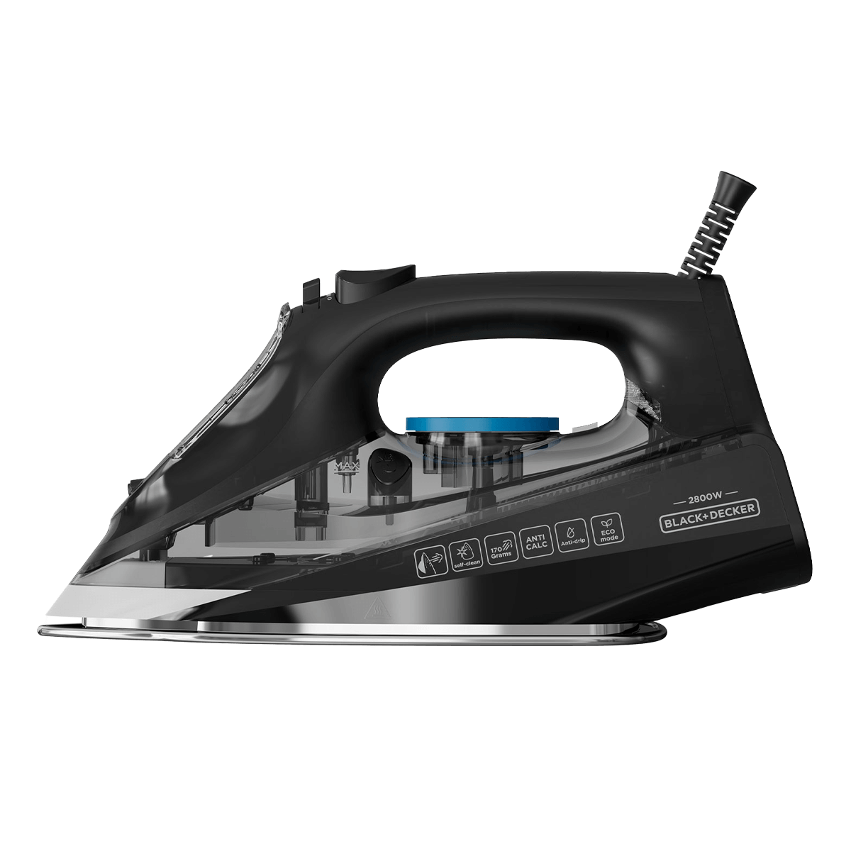 BLACK & DECKER BXIR2805E Σίδερο Ατμού 2800W Μαύρο
