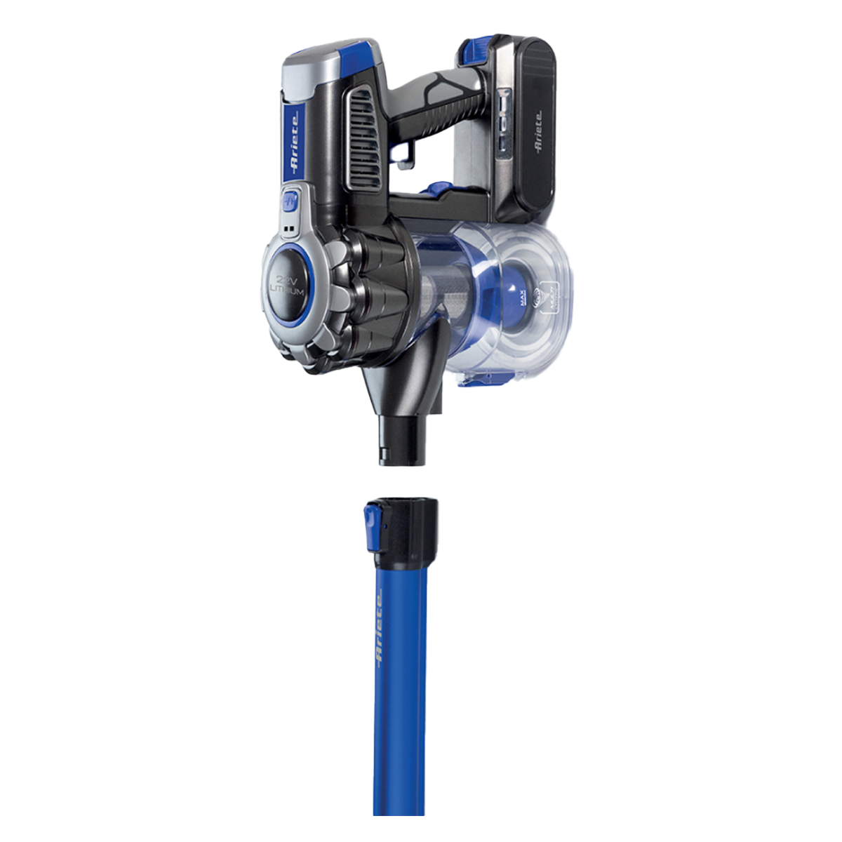 ARIETE 2722 Ασύρματη Σκούπα Stick 22.2V Μπλε - 3