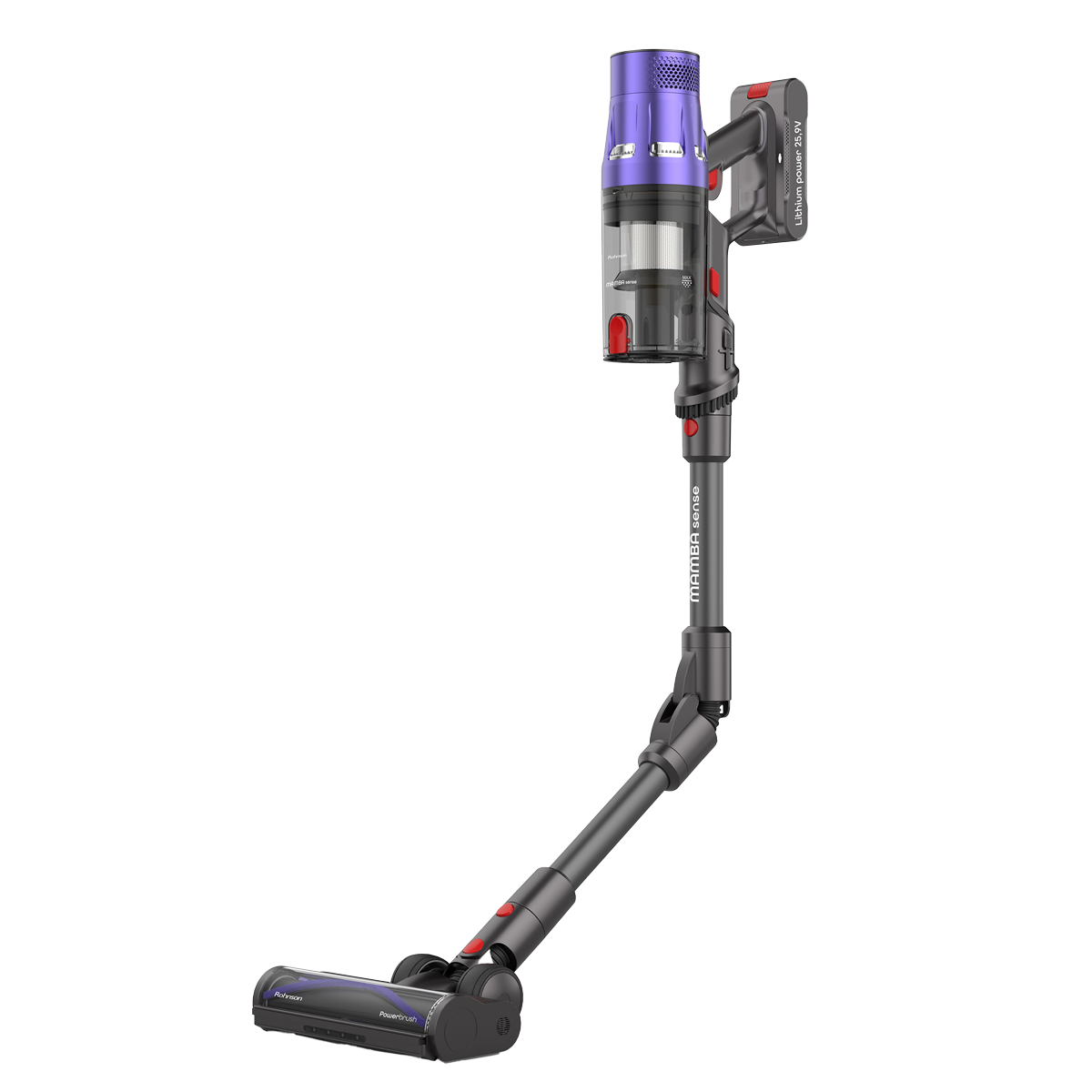 ROHNSON Mamba M14 Sense Ασύρματη Σκούπα Stick 25.2V Γκρι - 3