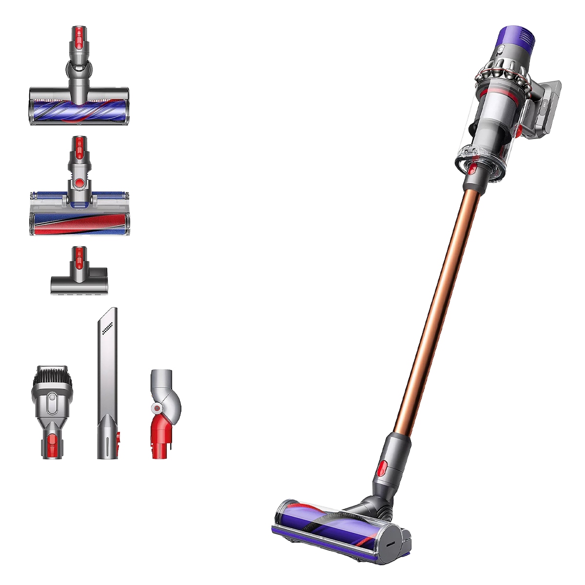 DYSON V10 Absolute Ασύρματη Σκούπα Stick 25.2V Copper/Nickel