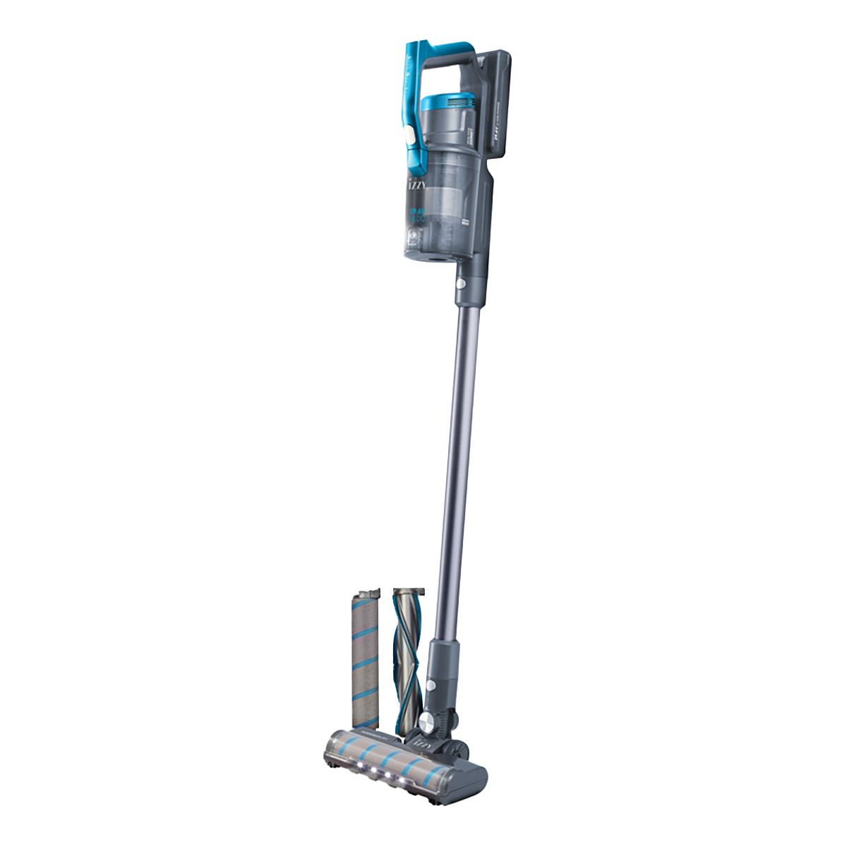 IZZY IZ-4008 Ασύρματη Σκούπα Stick 29.6V Μπλε - 2