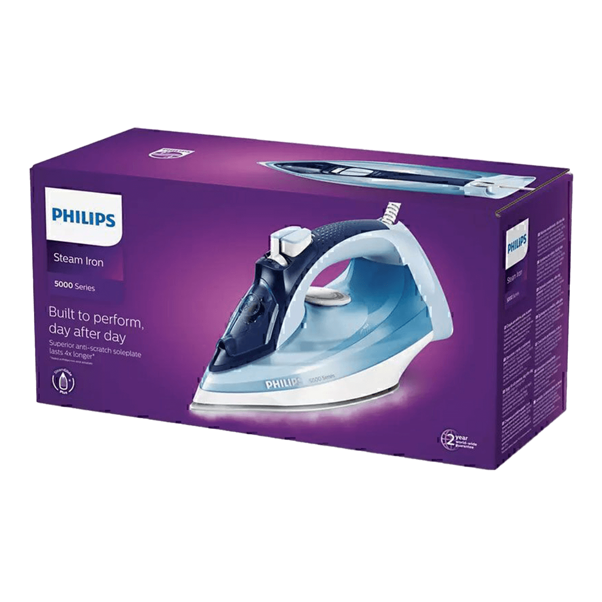 PHILIPS DST5030/20 Series 5000 Σίδερο Ατμού 2400W Μπλε - 4