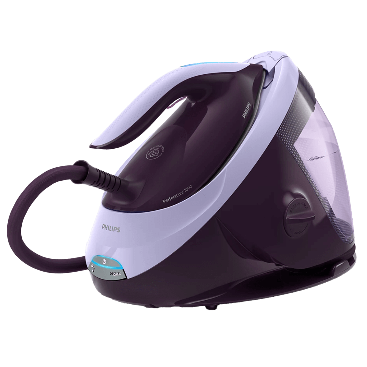 PHILIPS PSG7050/30 PerfectCare Series 7000 Σύστημα Σιδερώματος με Δοχείο 1.8Lt Μωβ