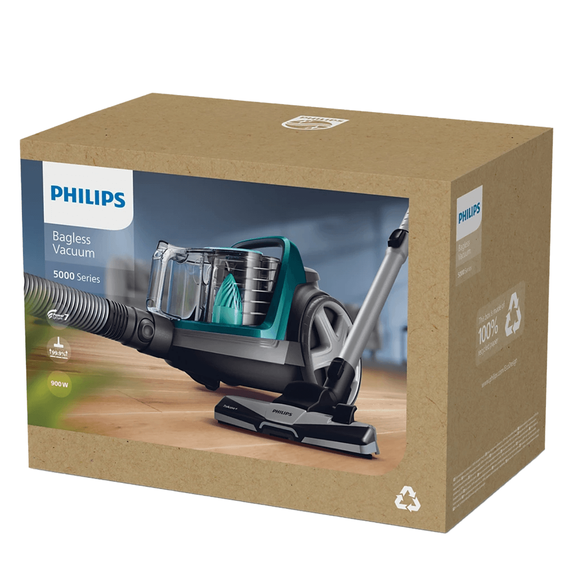 PHILIPS FC9555/09 Series 5000 Ηλεκτρική Σκούπα με Κάδο 1.5Lt Πράσινο - 5
