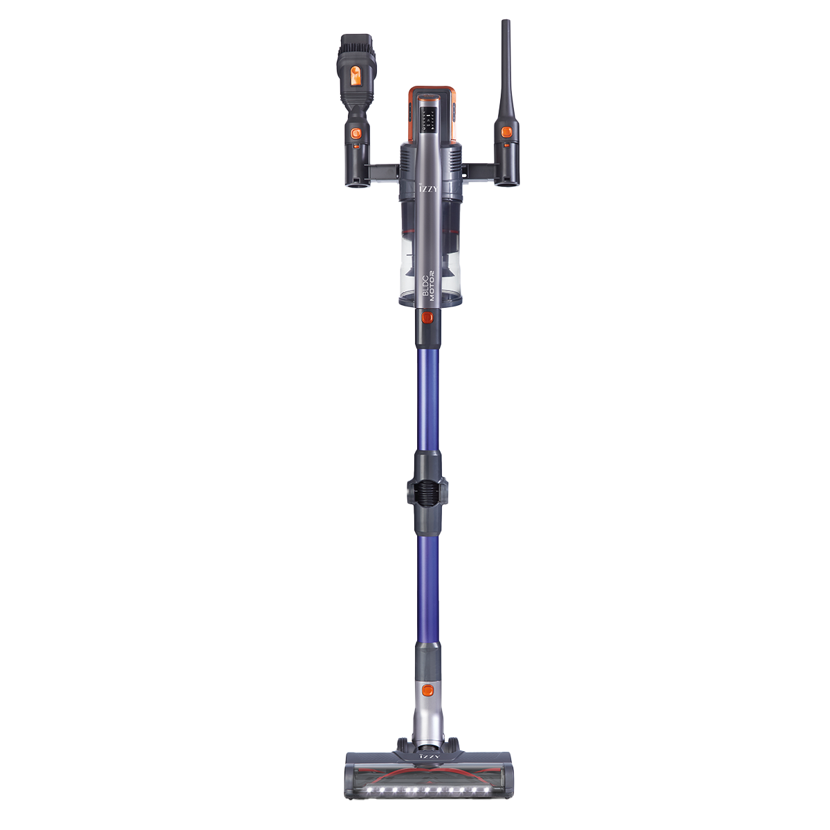 IZZY IZ-4104 Flex Tech Ασύρματη Σκούπα Stick 29.6V Μωβ - 2