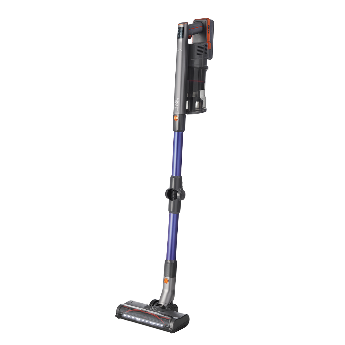 IZZY IZ-4104 Flex Tech Ασύρματη Σκούπα Stick 29.6V Μωβ - 3